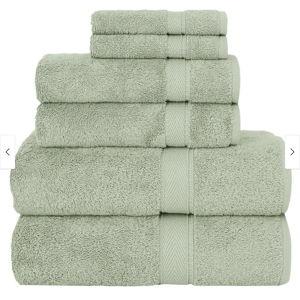 Authentic Hotel and Spa Turkish Cotton 6-piece Towel Set