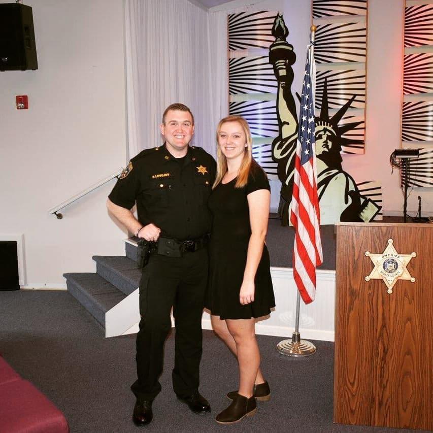 Petes graduation for being a Corrections Officer