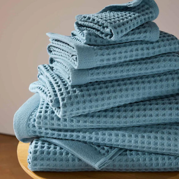 Dreamweave Waffle Washcloths - Storm