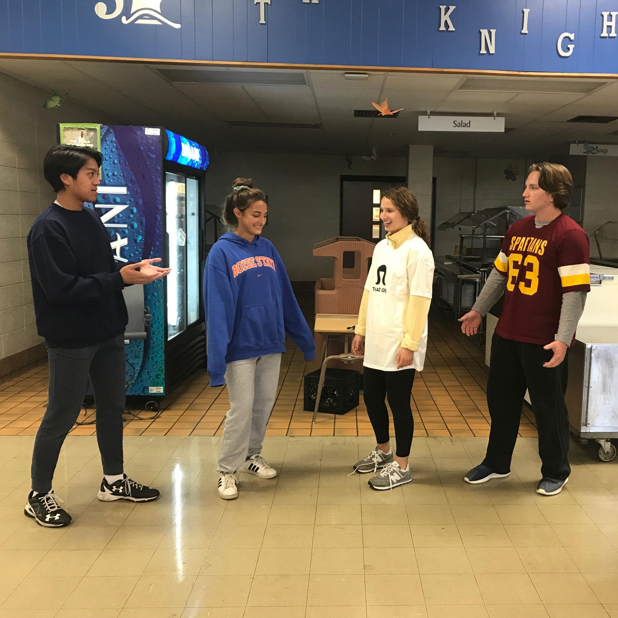 This is the first ever photo we took together recreating the Thanksgiving football episode from "Friends". Peter lent me his sweatshirt for the costume, and to this day I have yet to give it back.