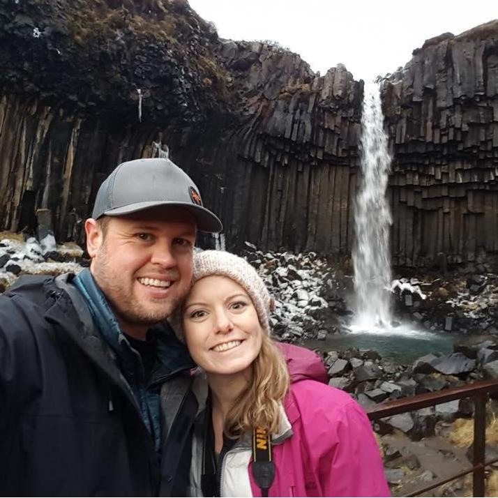 Svartifoss waterfall, one of the million gorgeous waterfalls we saw in Iceland.