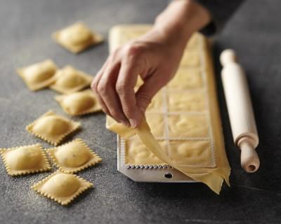 Ravioli Mold with Roller