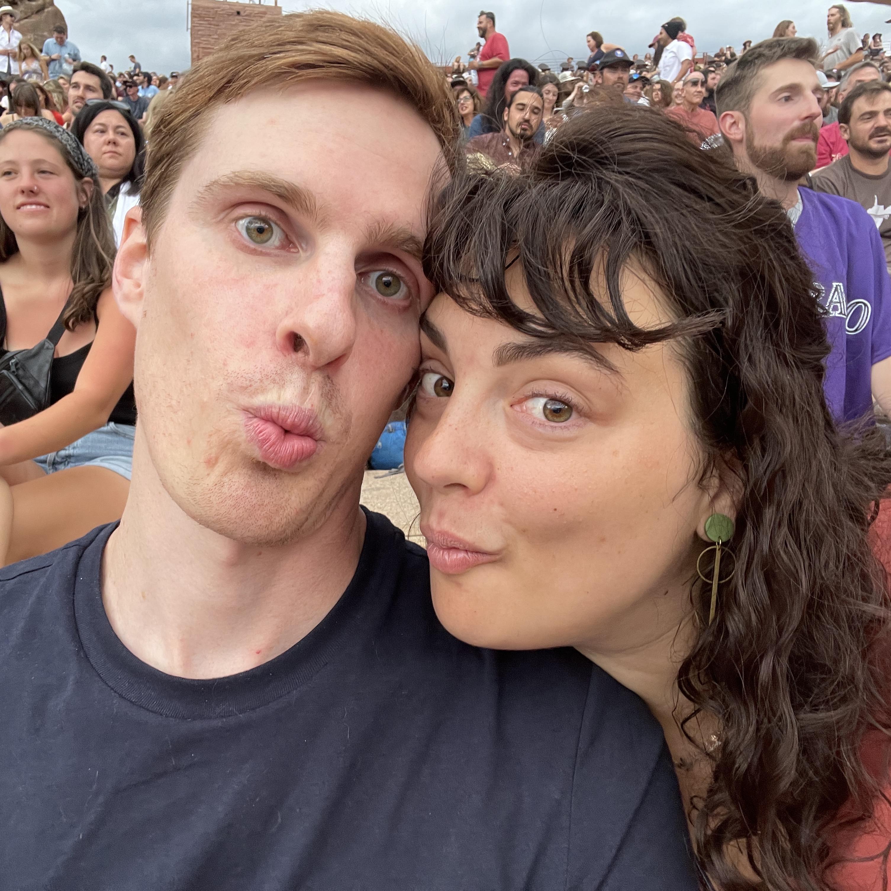 Our First Red Rocks Show!