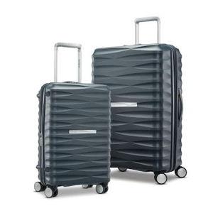 Voltage DLX 2 Piece Set (CO/MD) | Luggage Set in Graphite