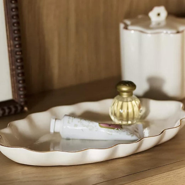 Gold Trim Le Marais Tray