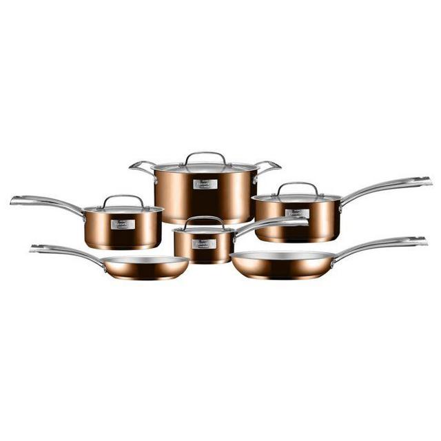 Fleischer & Wolf® London Royalty™ 10-Piece Cookware Set in Copper