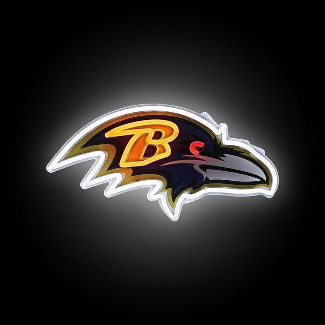 NFL Team Logo LED Neon Light Up Sign
