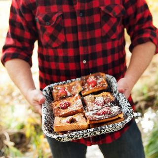 Splatter Enamelware Open Roaster