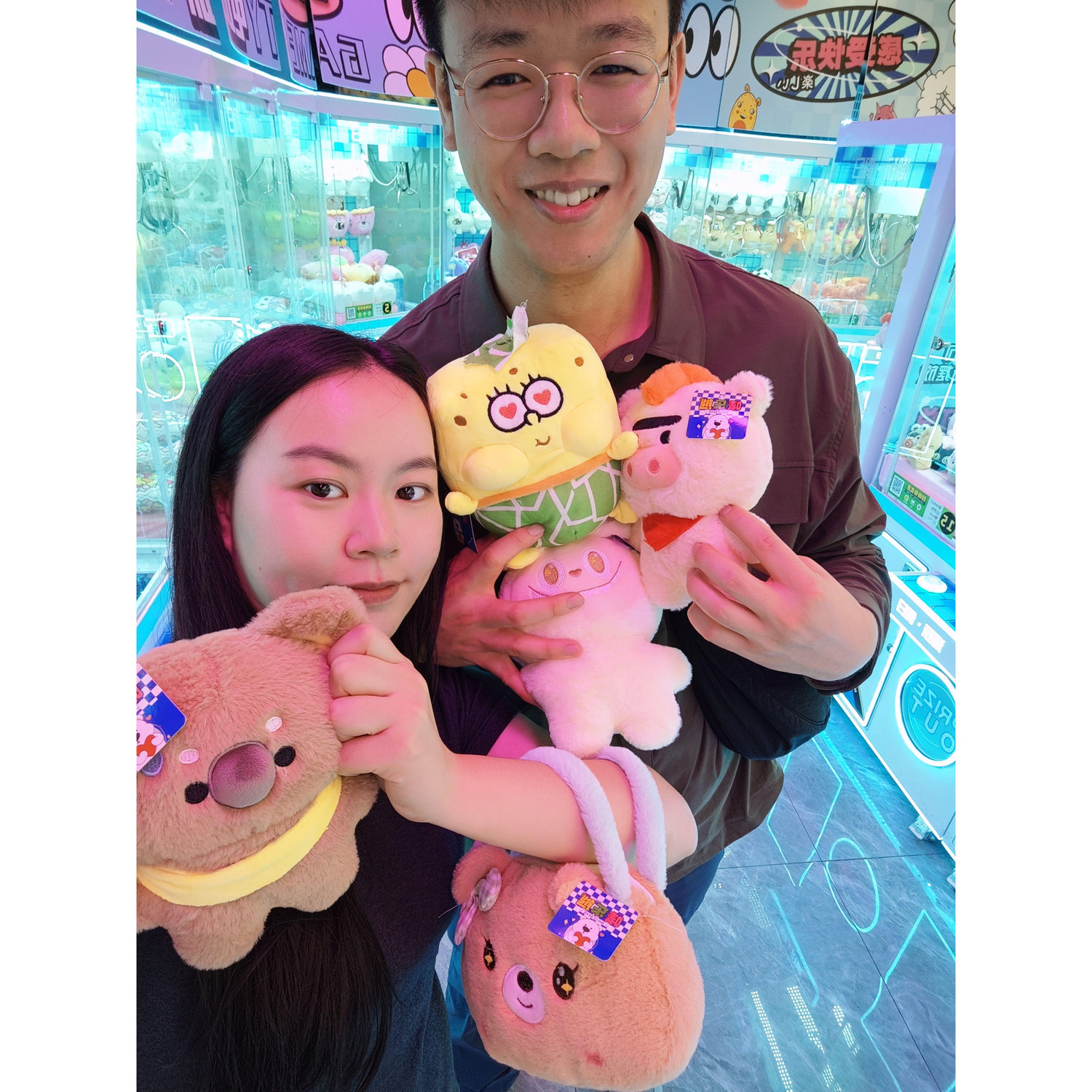 A fun filled afternoon in the arcade playing games