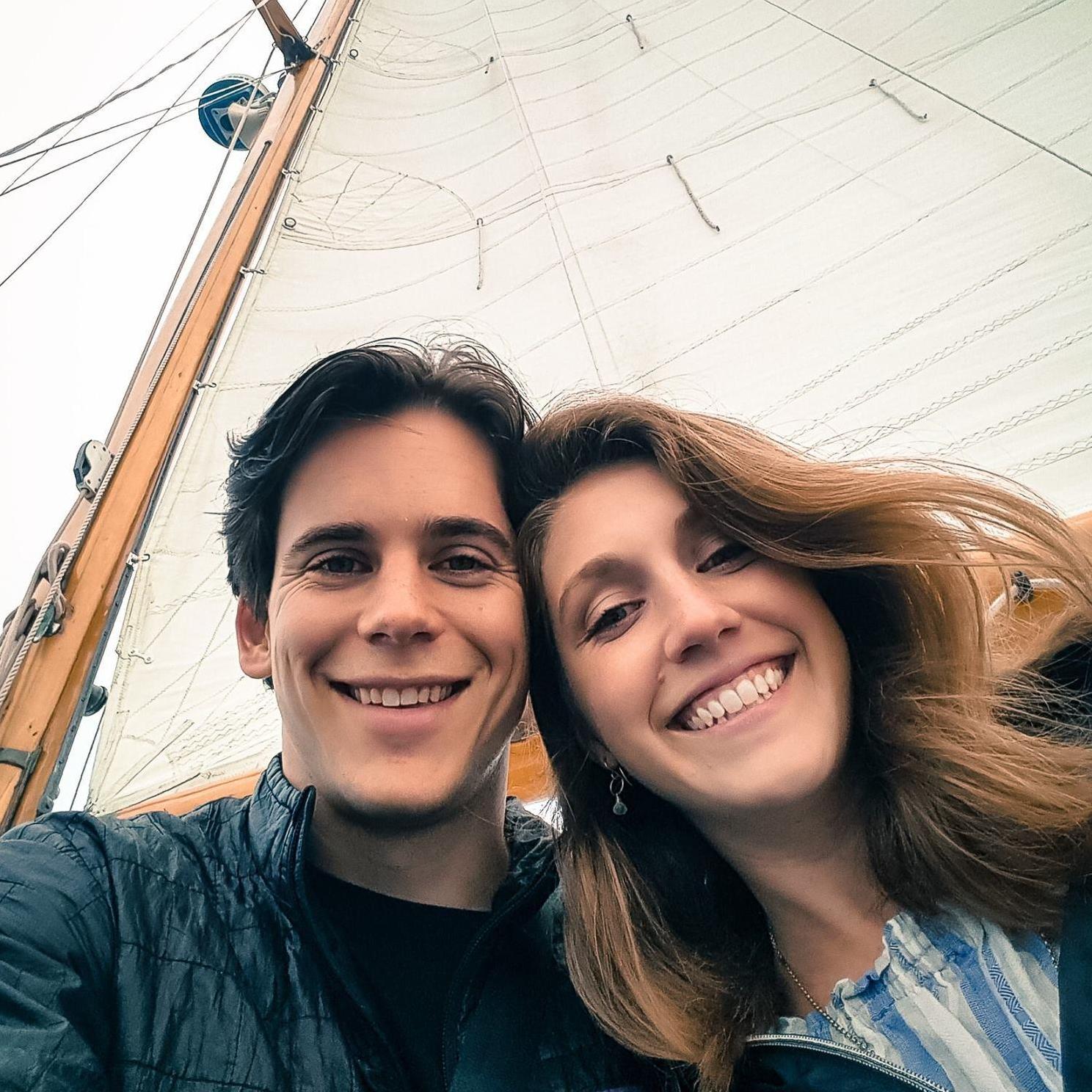 John and Andrea sailed around the world....