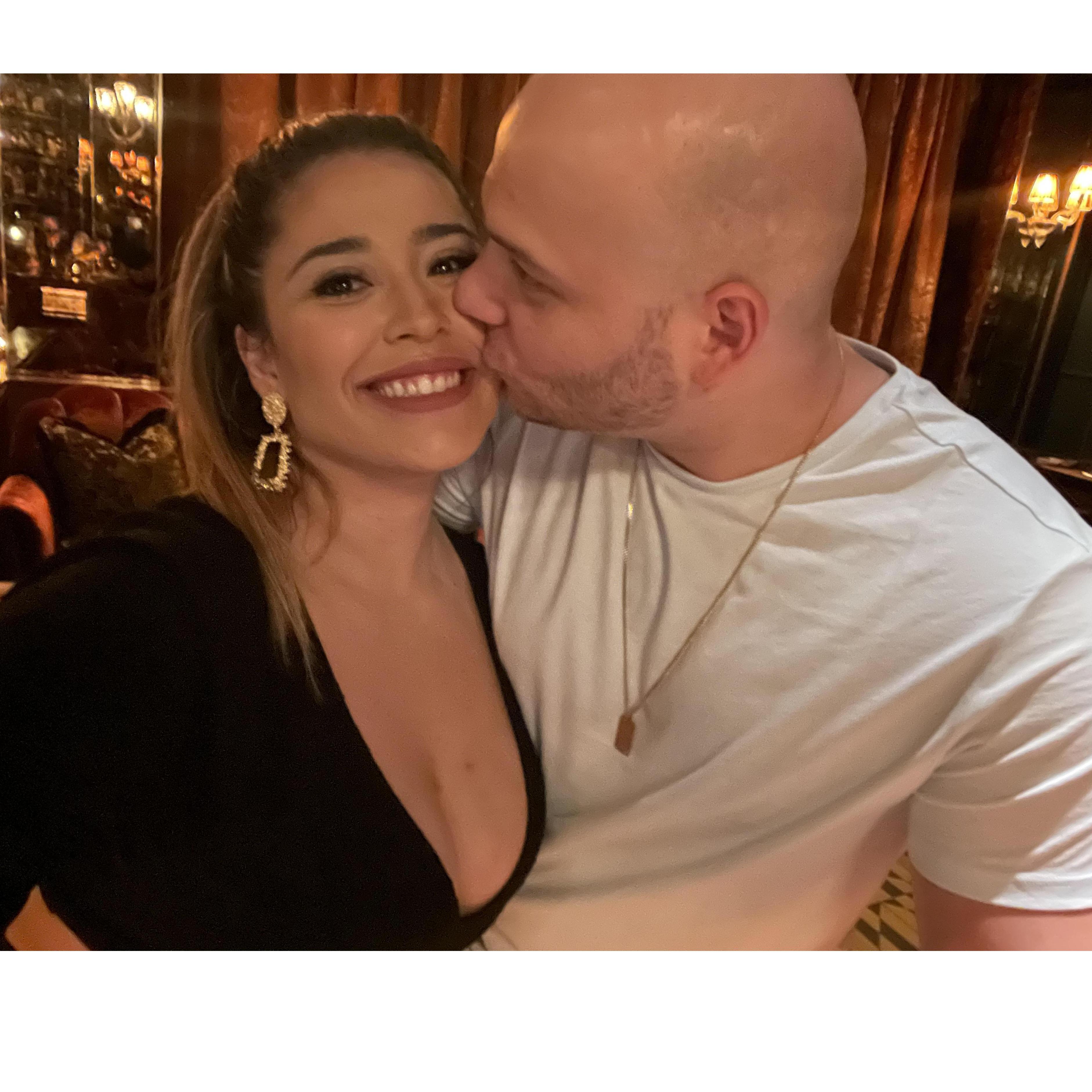 Our first date as an engaged couple!

Carbon in Miami FL.