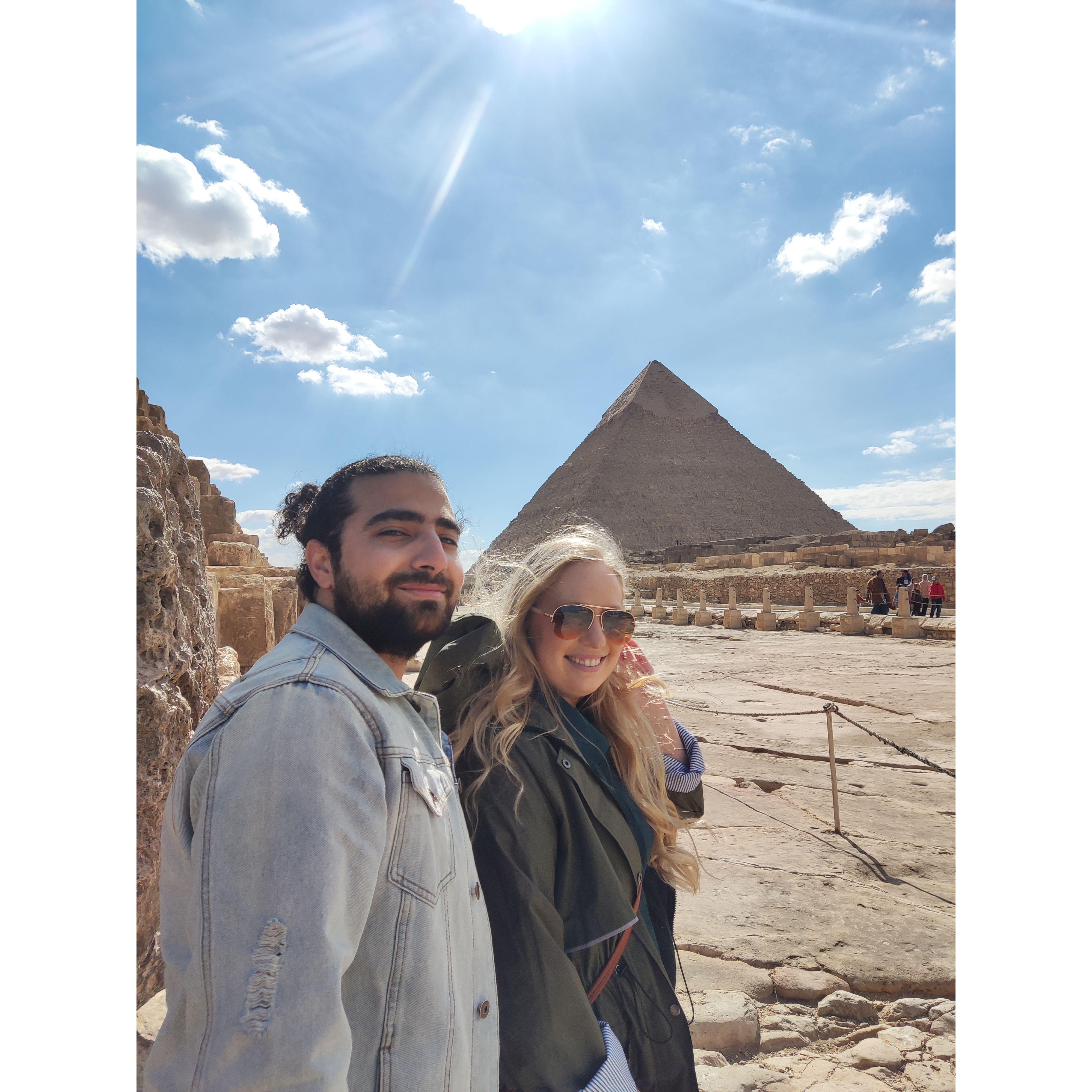 A very special first trip to Egypt, where Genna got to meet Mostafa's family for the first time.