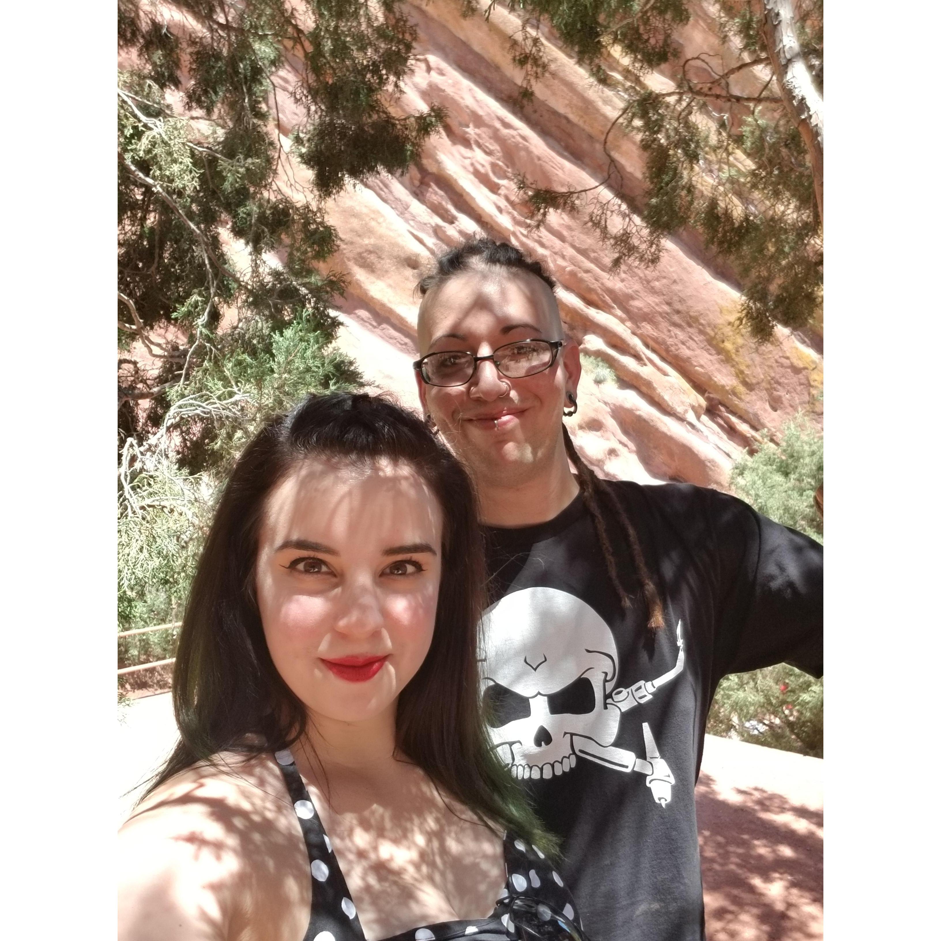 Red rocks 2017
