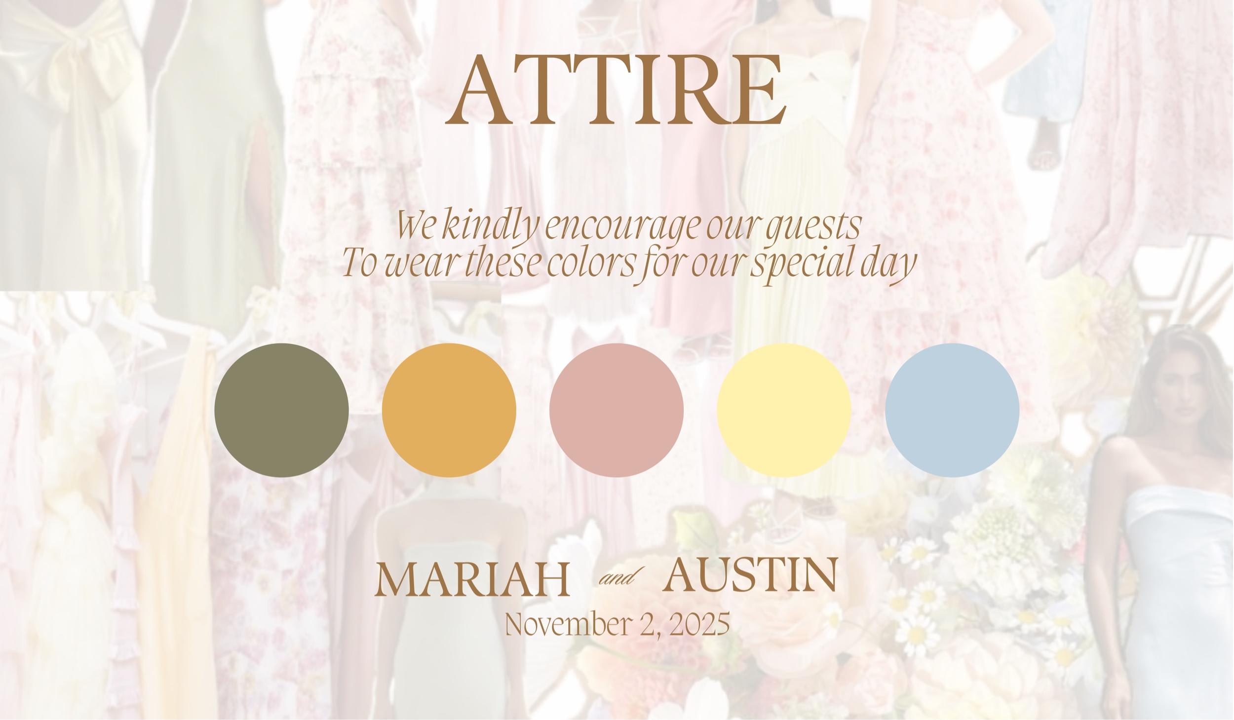 The Wedding Website of Mariah Graber and Austin Sills