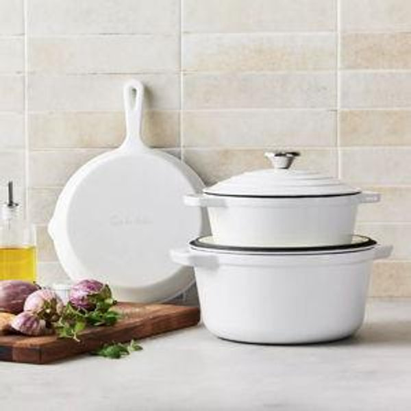 Sur La Table Enameled Cast Iron 5-Piece Set