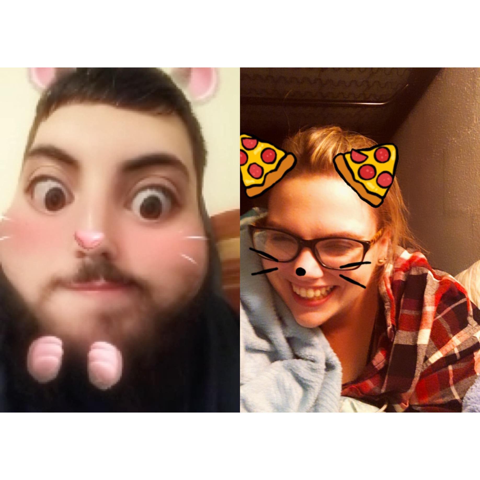 The long distance relationship struggle with many many hours of FaceTime.