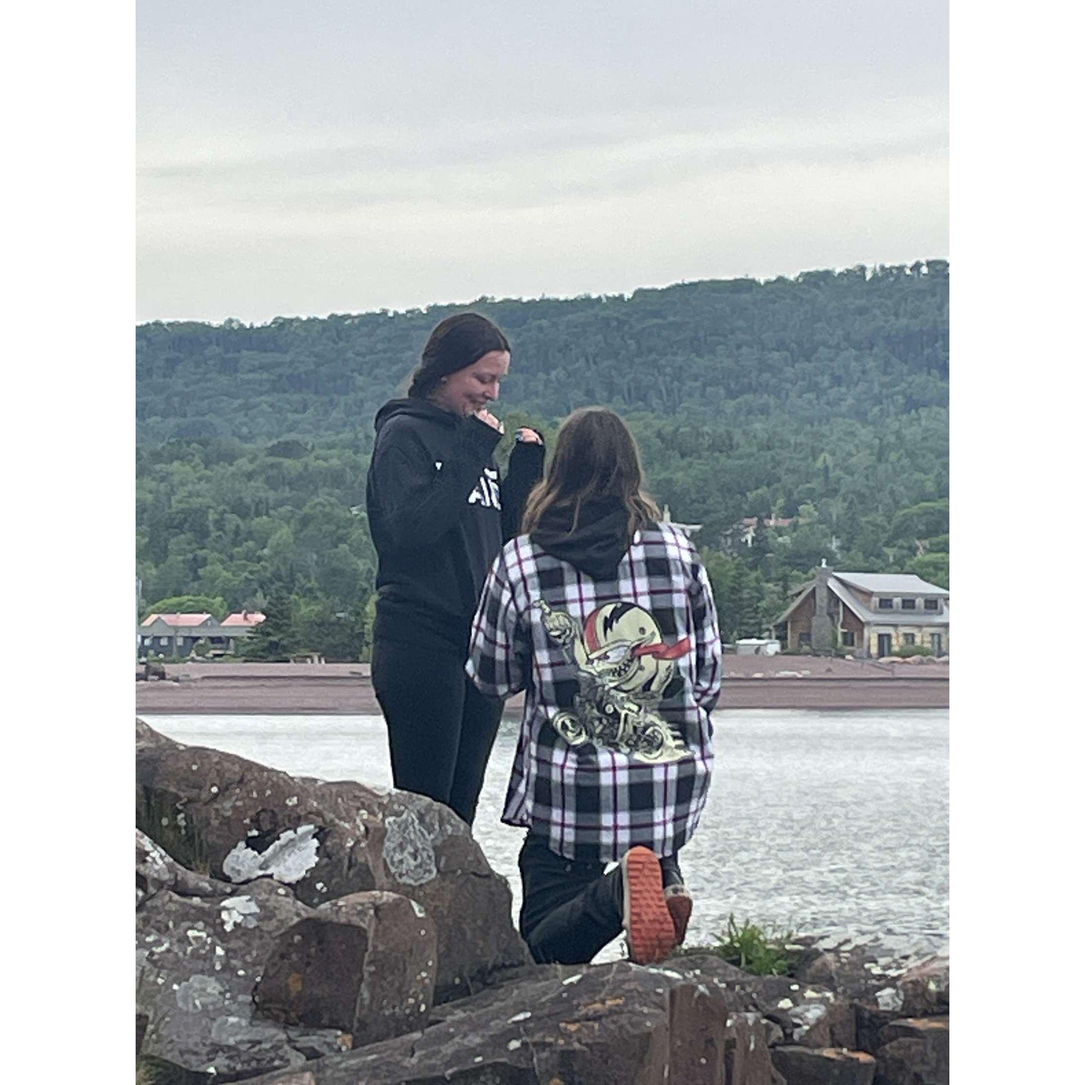 Grand Marais June 21st 2024- On our way up to Thunder Bay, had to stop in one of our favorite places for a BIG surprise.