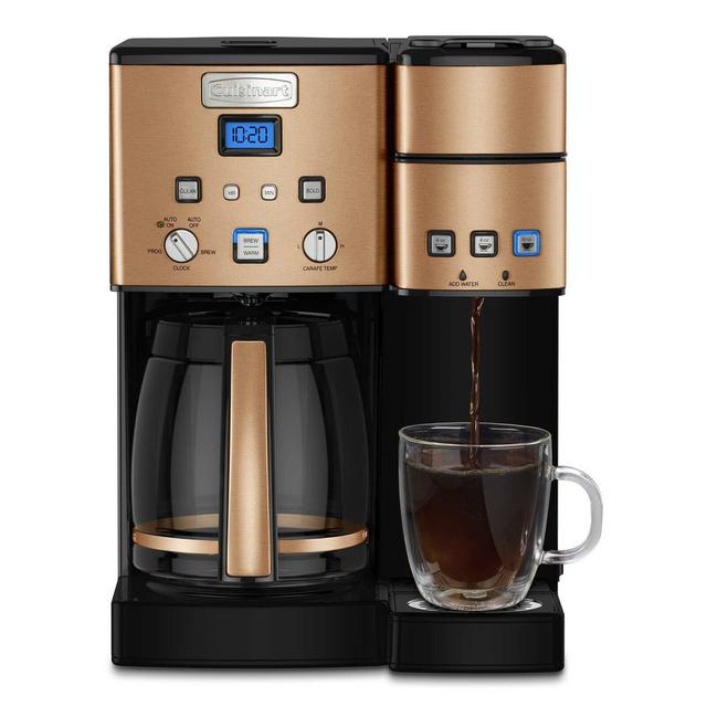 Cuisinart Coffee Center™ 12 Cup Coffeemaker and Single-Serve Brewer