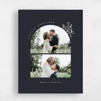Black Wedding Thank You - Bellisi Multiphoto