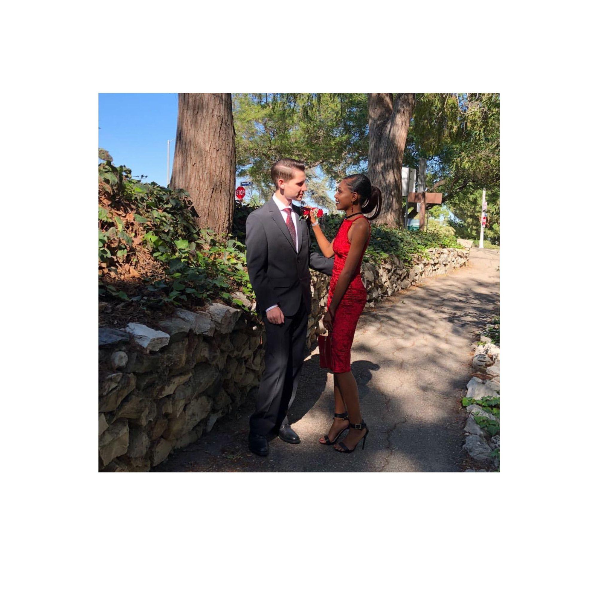 Homecoming 2018- After homecoming night Brandon and Alaisia watched Titanic instead of going to hangout with friends