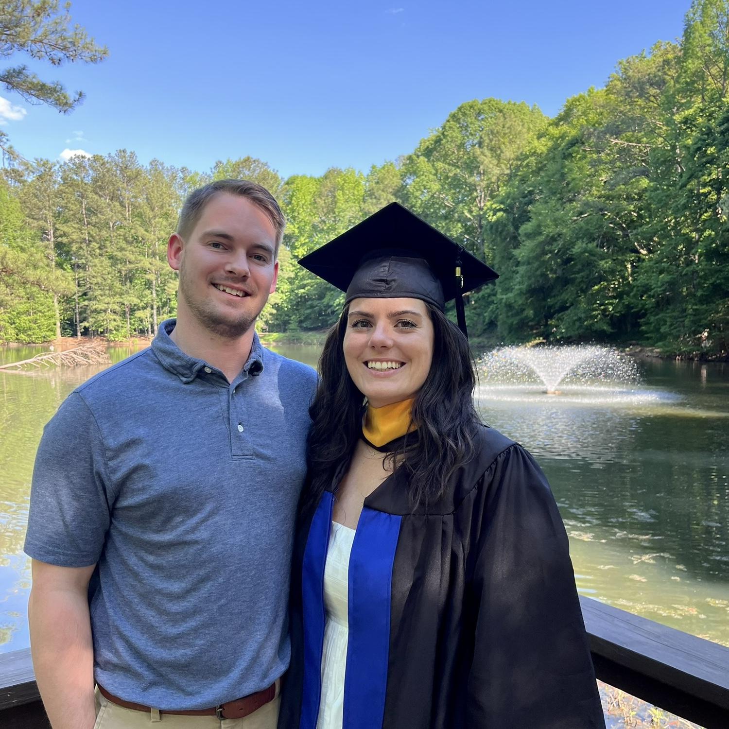 Diana graduates from her masters degree! 2024