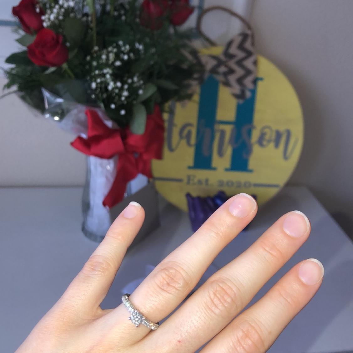 Sara said yes!
