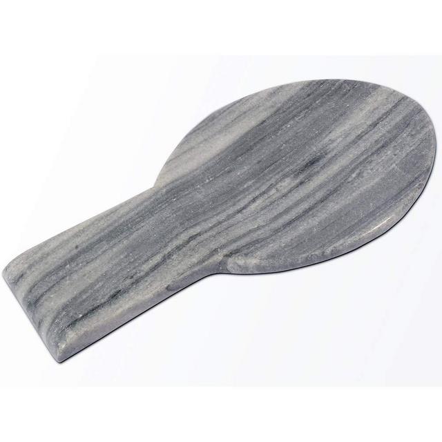 Kaizen Casa Natural Marble Spoon Rest For kitchen,Home,Hotels,Restaurants (Grey) (9" x 2.25" x 5.5")