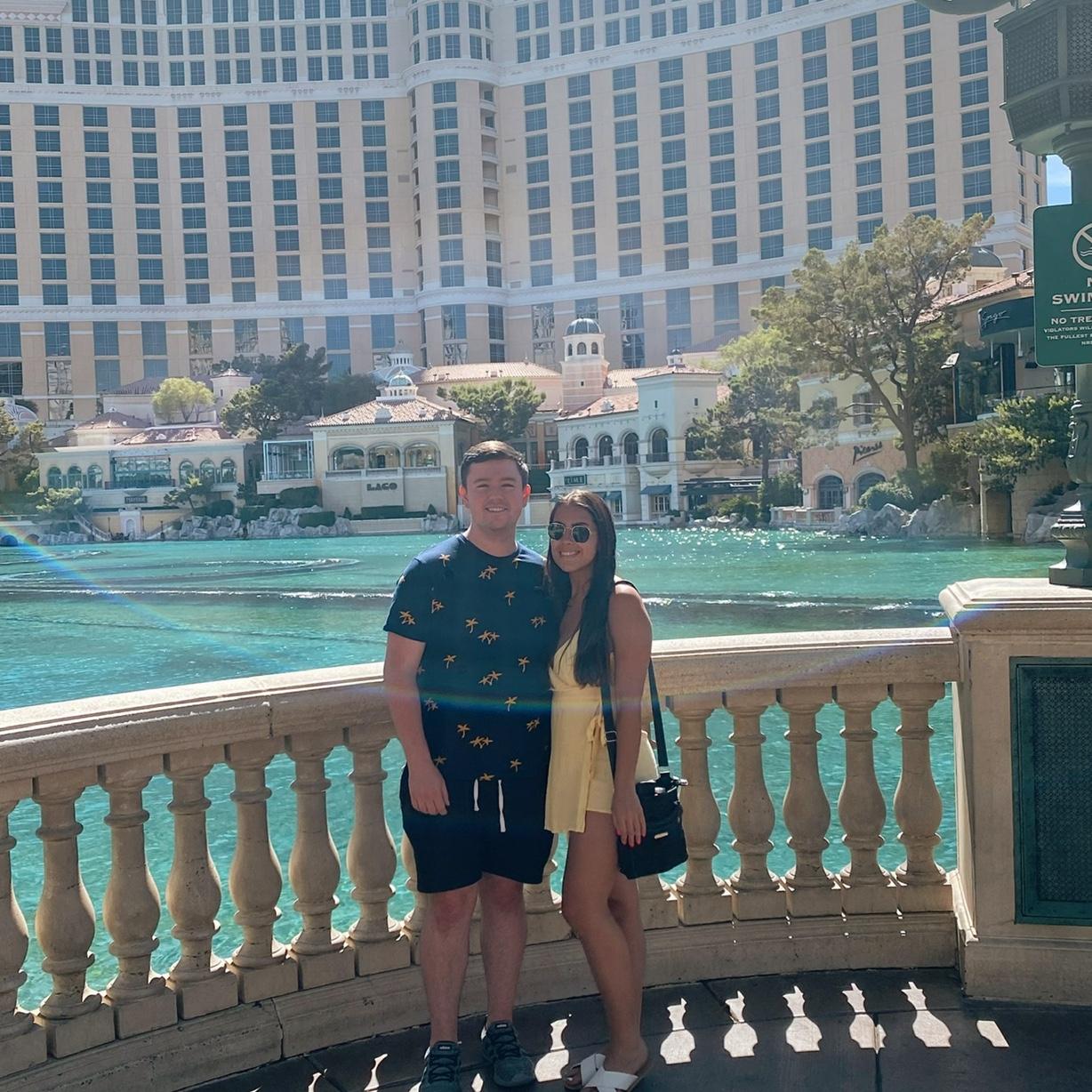 Us in the one and only Las Vegas!