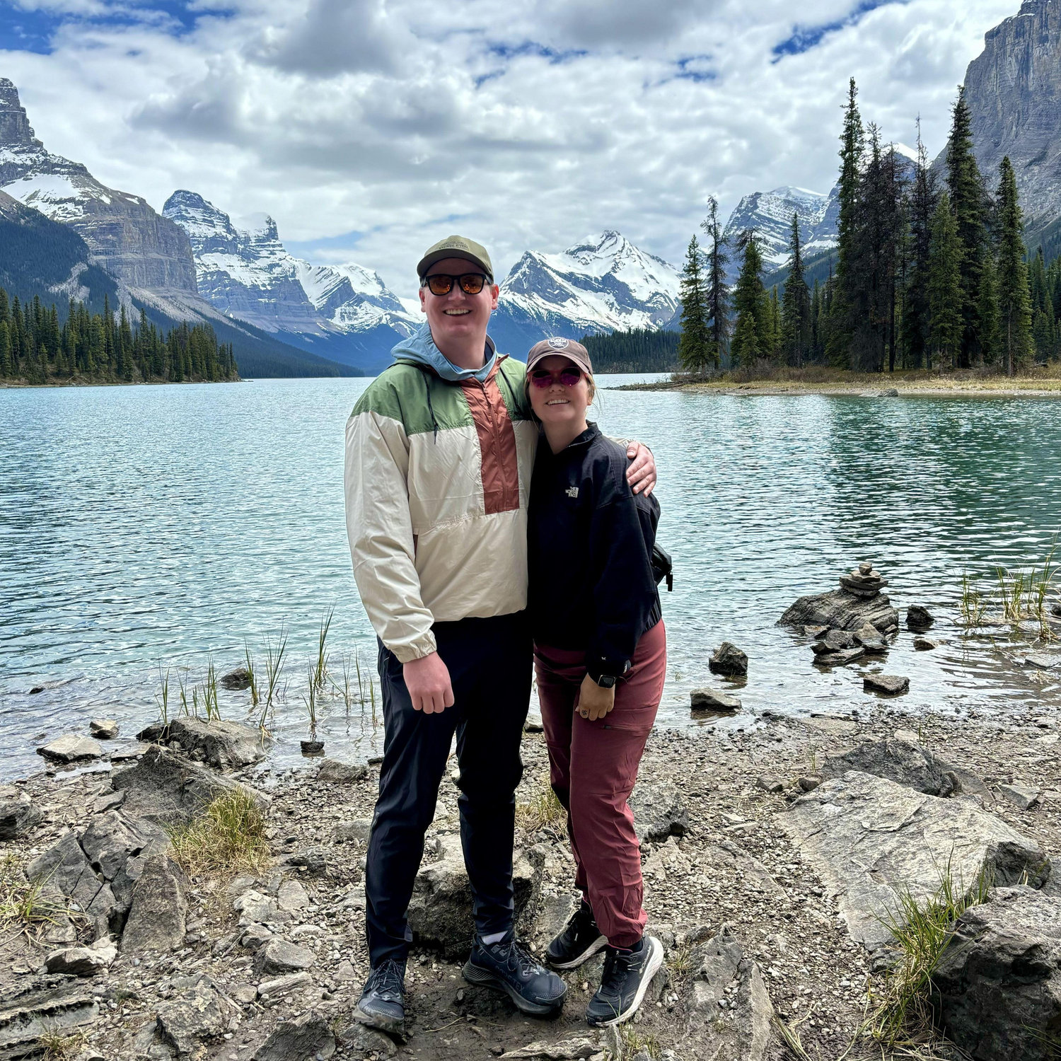 Spirit Island in Jasper National Park