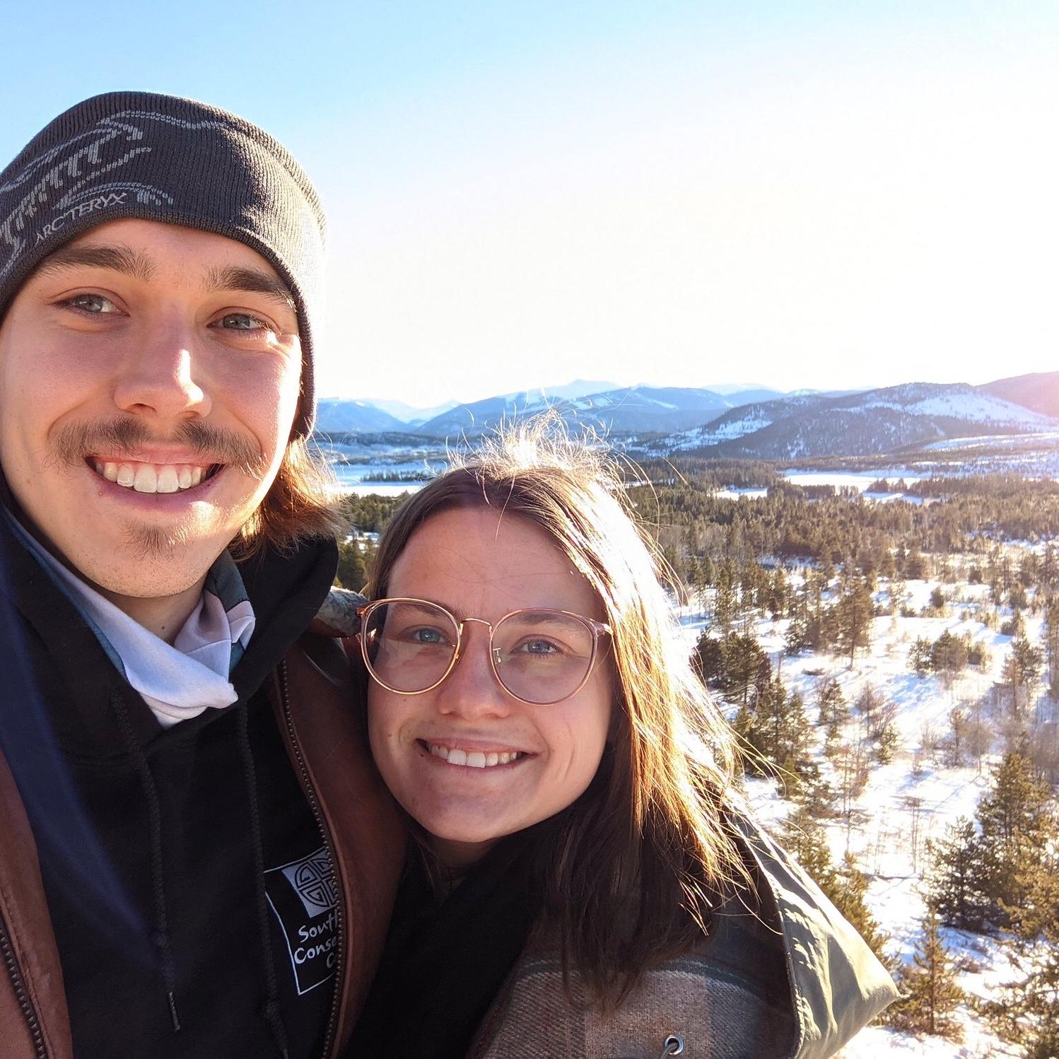 outside Breckenridge, CO, where we spent a winter snowmaking at the resort