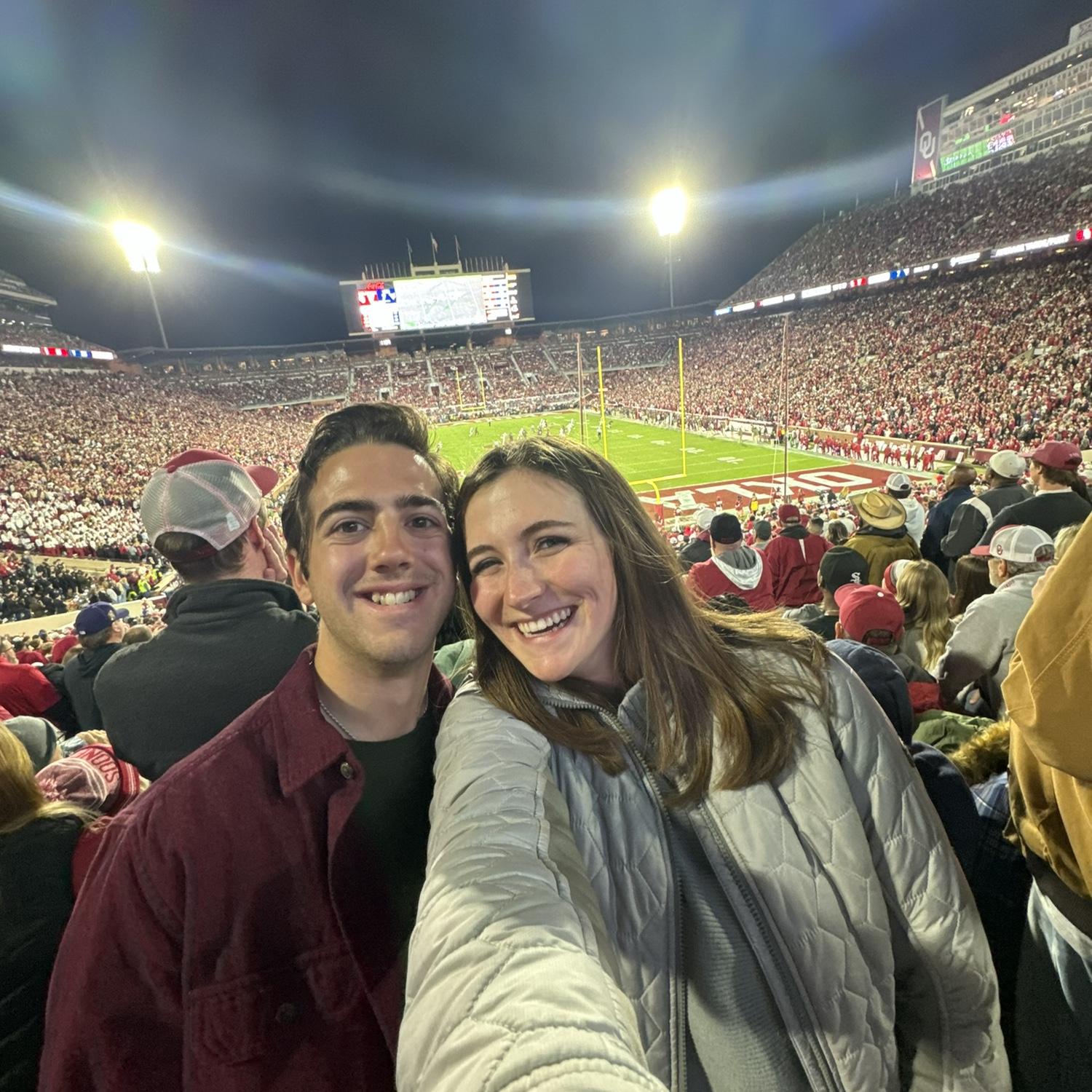 The night we became a couple! BOOMER!!