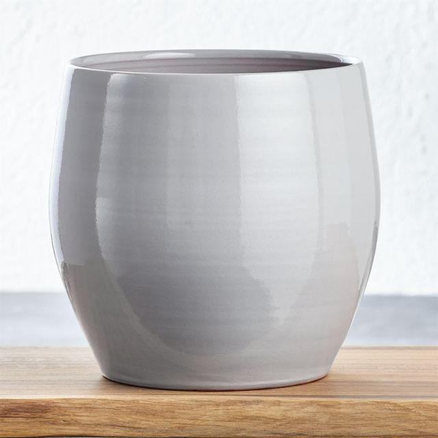 Campana Large Grey Planter