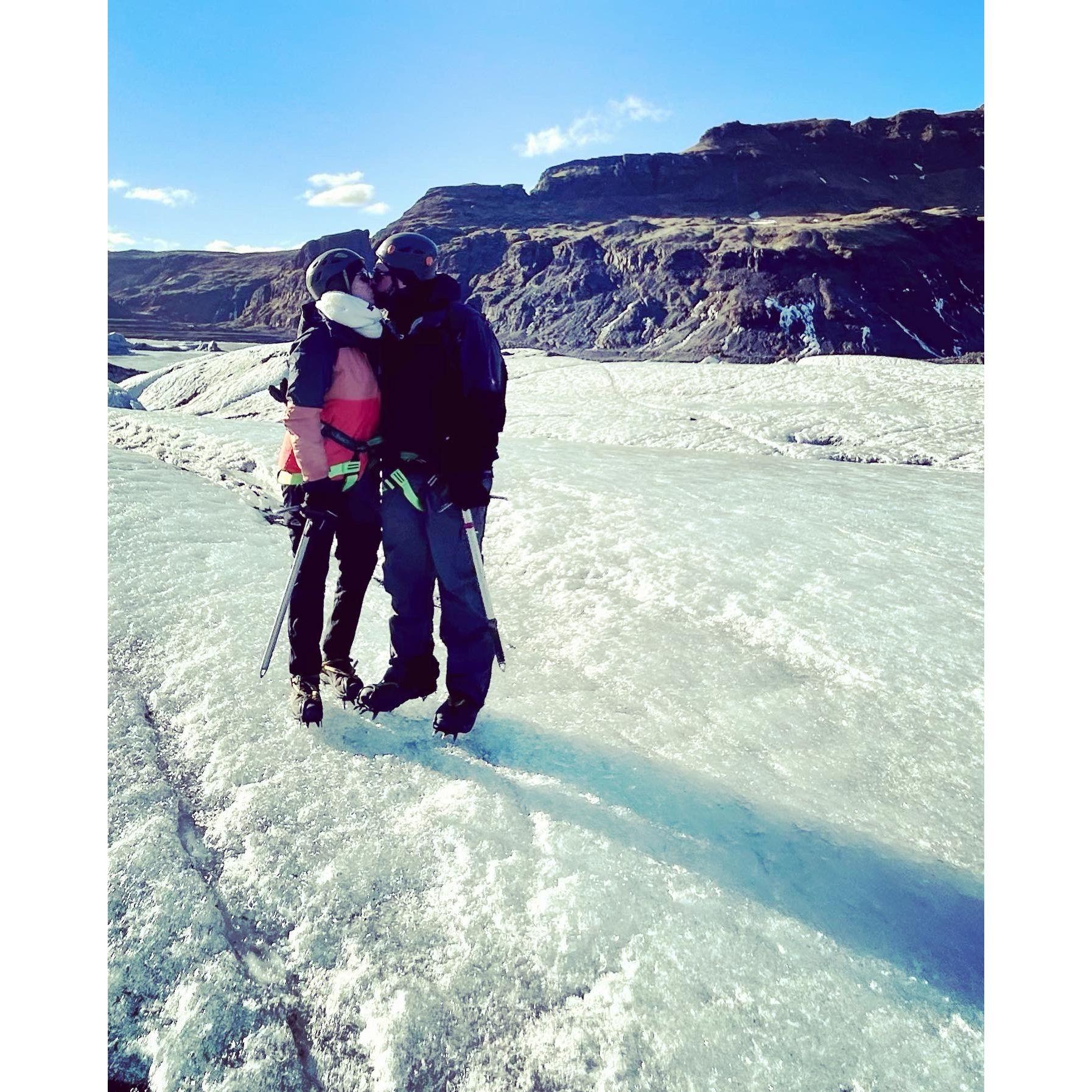 Glacier Kisses!