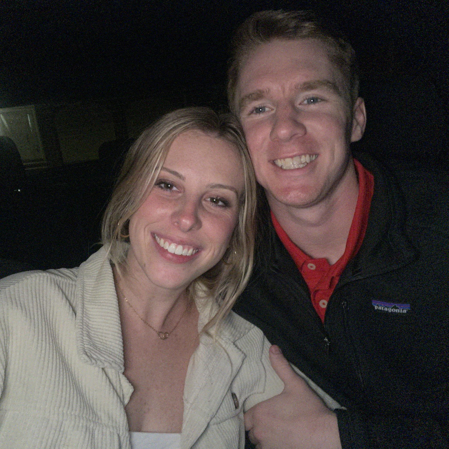 The night we officially started dating and this is the selfie we texted friends & family:)