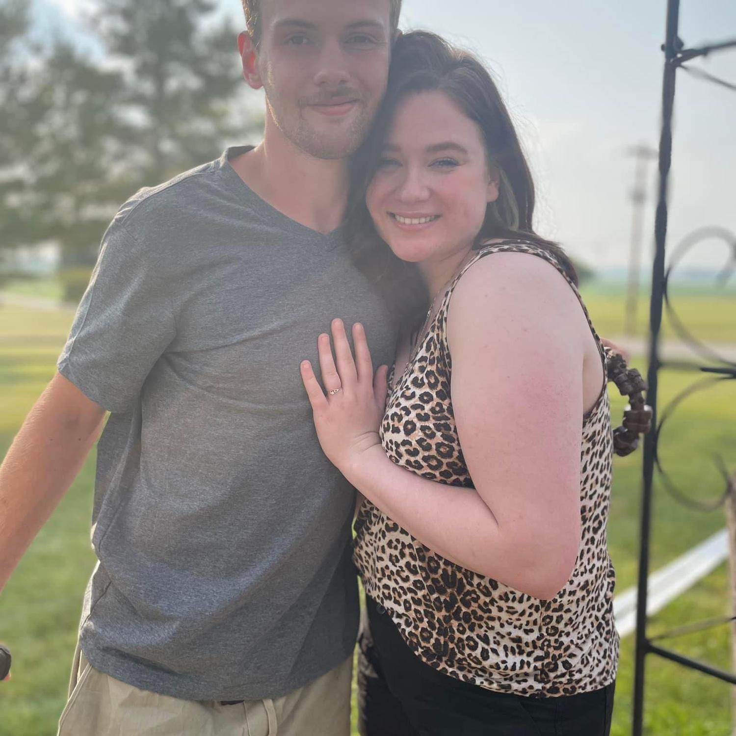 The first Erwin Family Reunion after we got engaged!