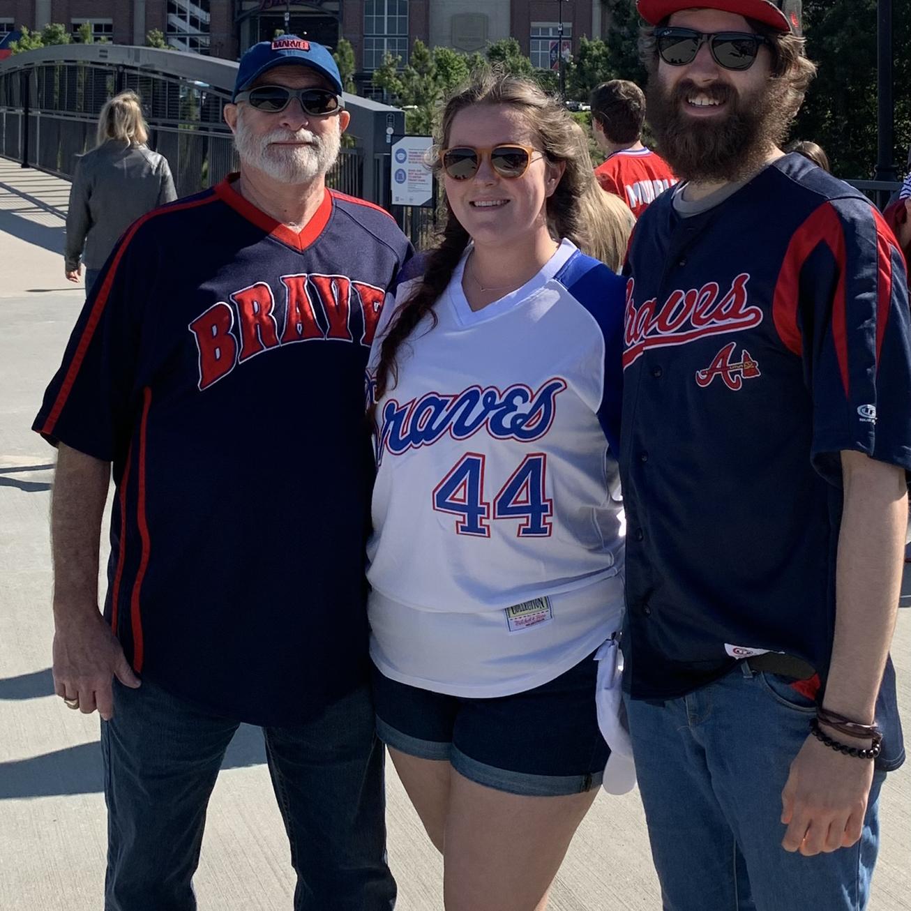 Braves Game with Dad! Chop On!! May 7, 2021