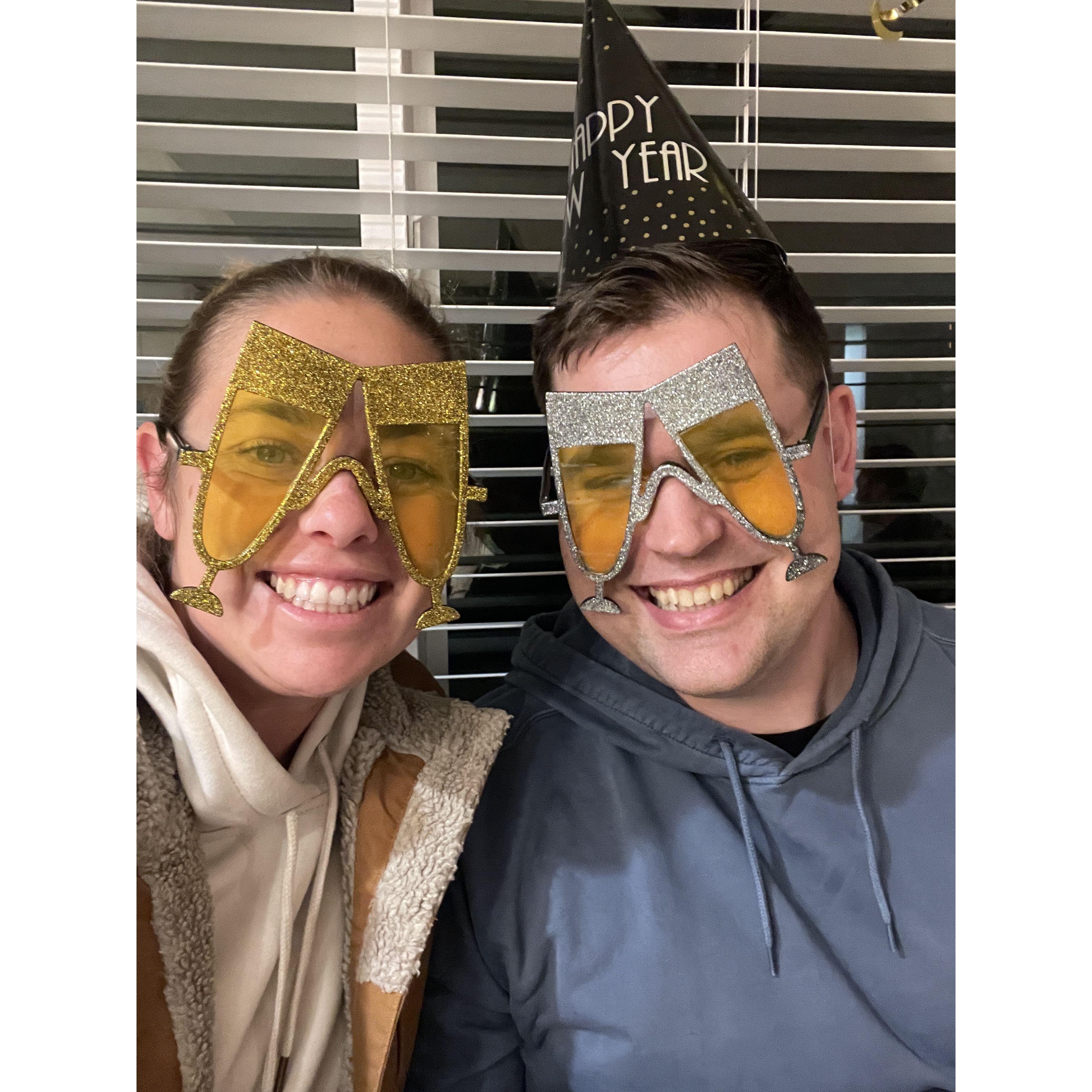 Family new years party