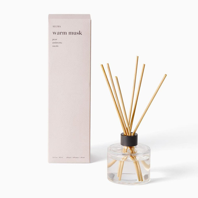 Alura Collection, Diffuser, Glass, Warm Musk