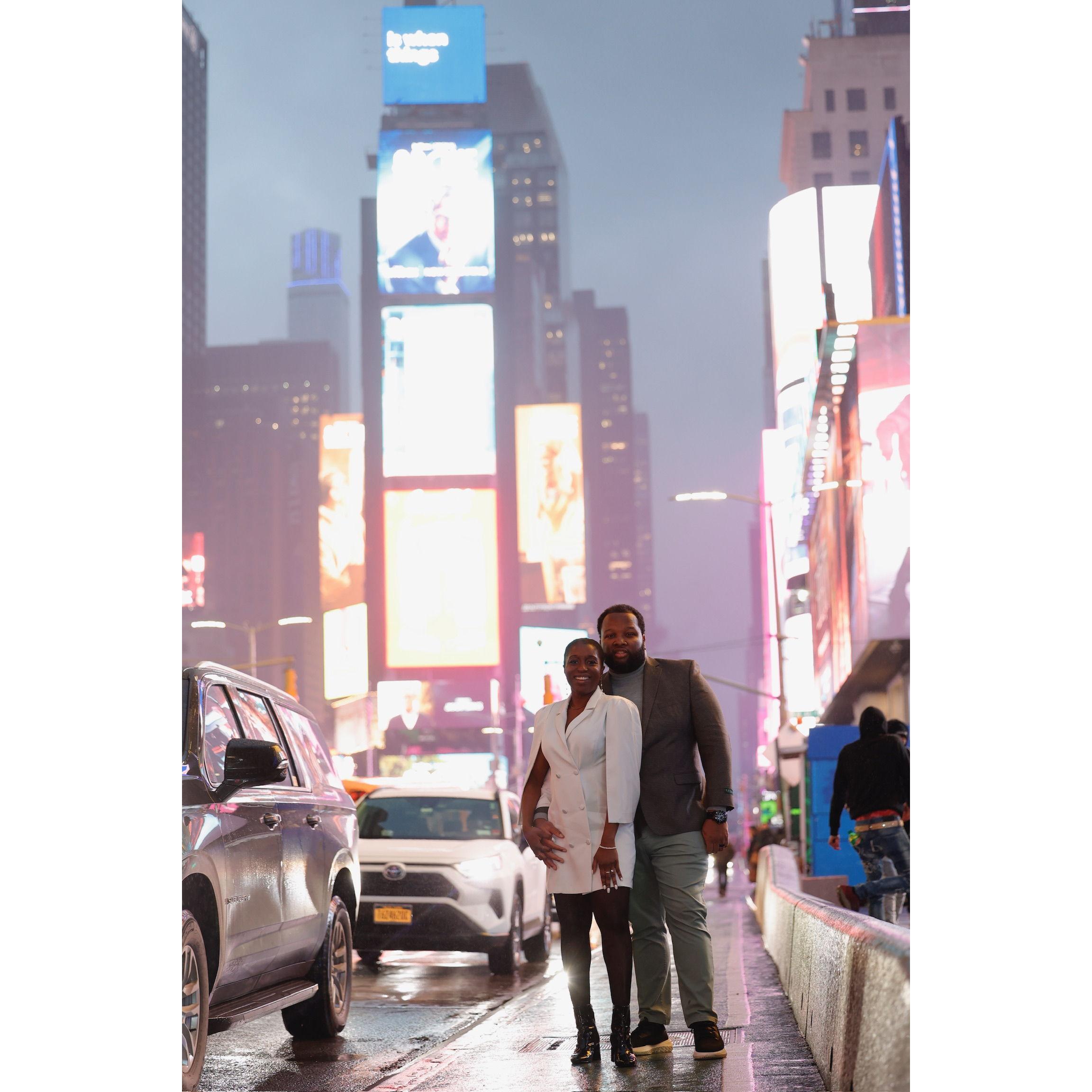 Engagement Photos in TSQ