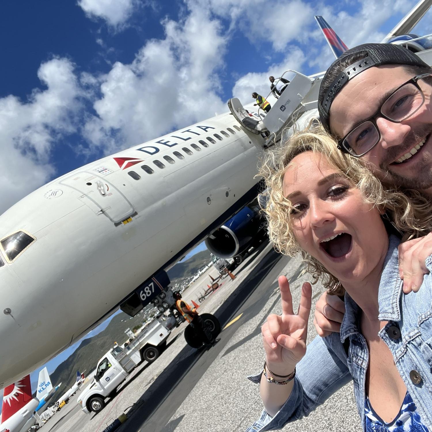 Our first trip! St Maarten