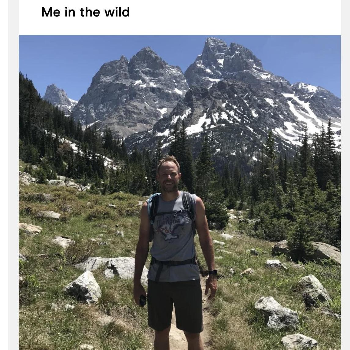 The dating app pic that started it all!