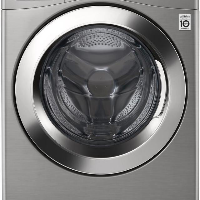 LG Graphite Steel Front Load Steam Washer - WM3700HVA