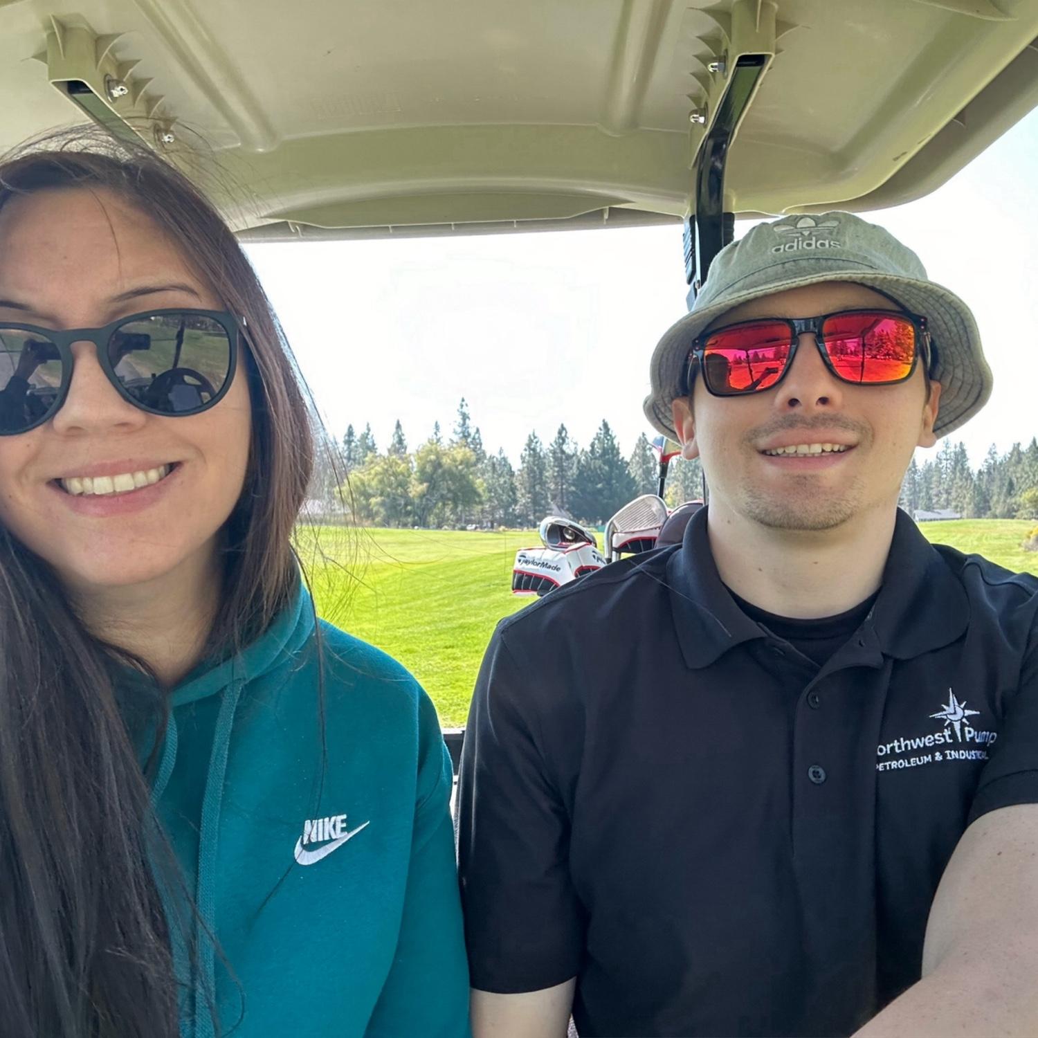 Mt Shasta golfing it up