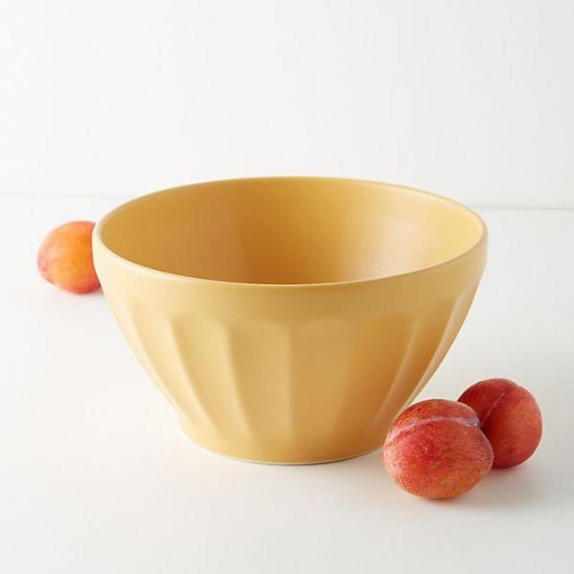 Matte Latte Serving Bowl