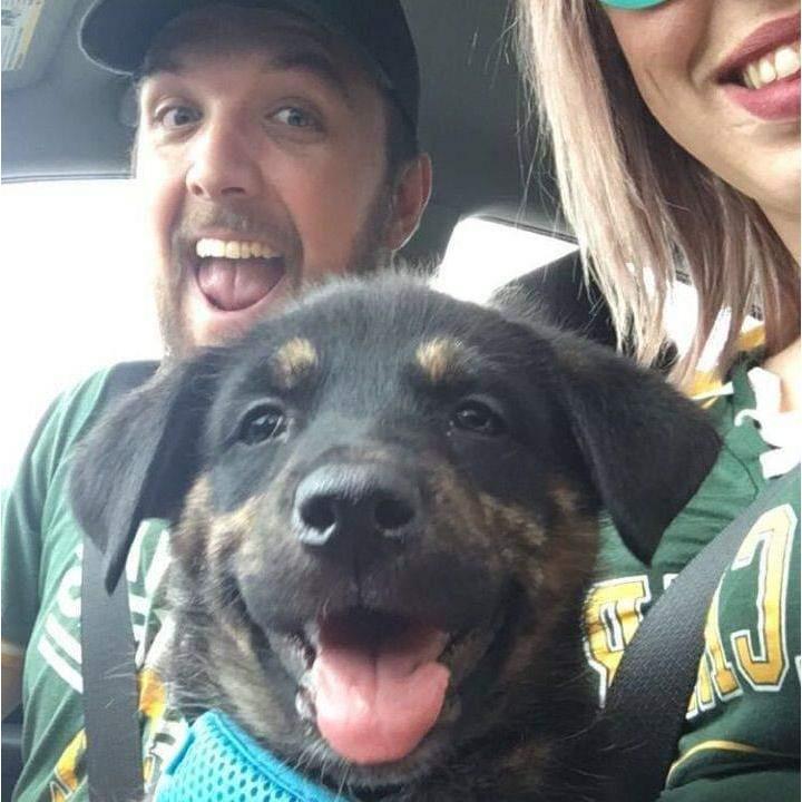 The day we added a new member, Vince Lombardi, to our family! April 2017