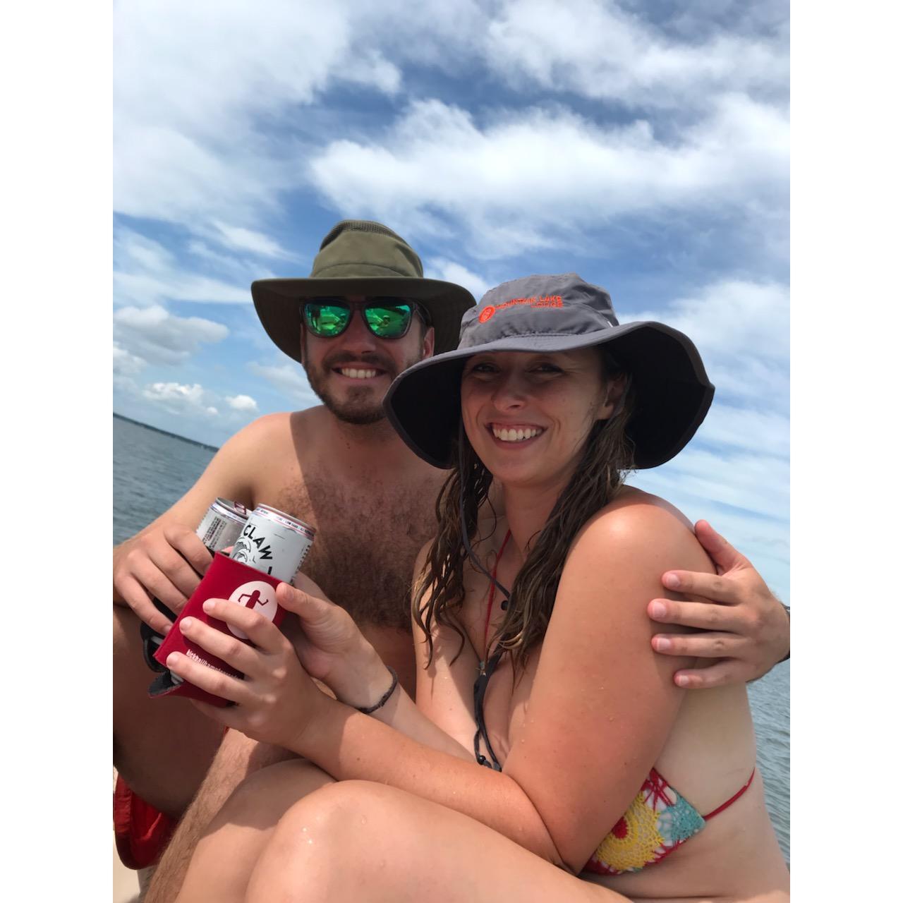 Our first photo together!