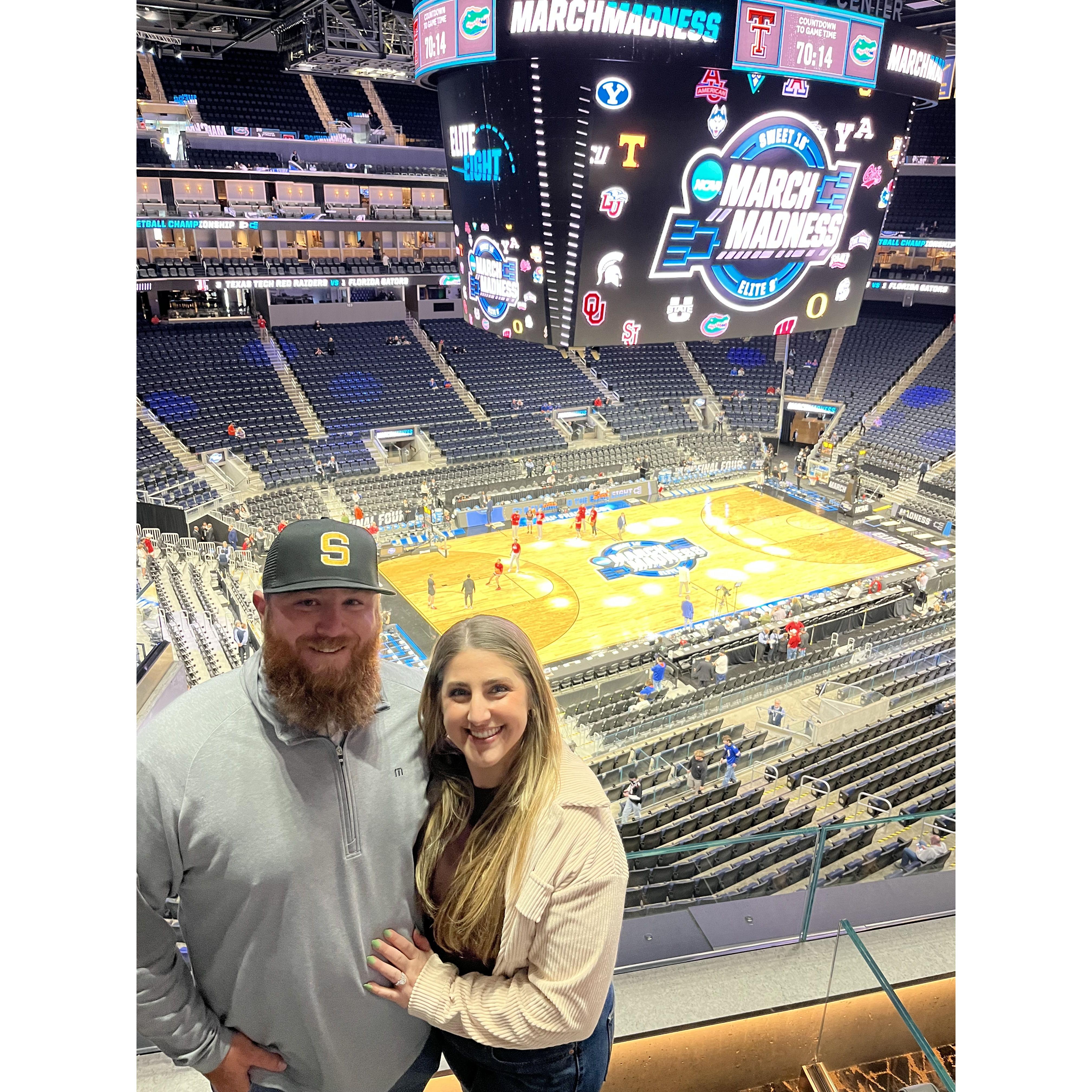 Florida vs. Texas Tech at Chase Center for March Madness Elite Eight at Chase Center! This was so much fun, once again we are so spoiled! San Francisco, CA 2024