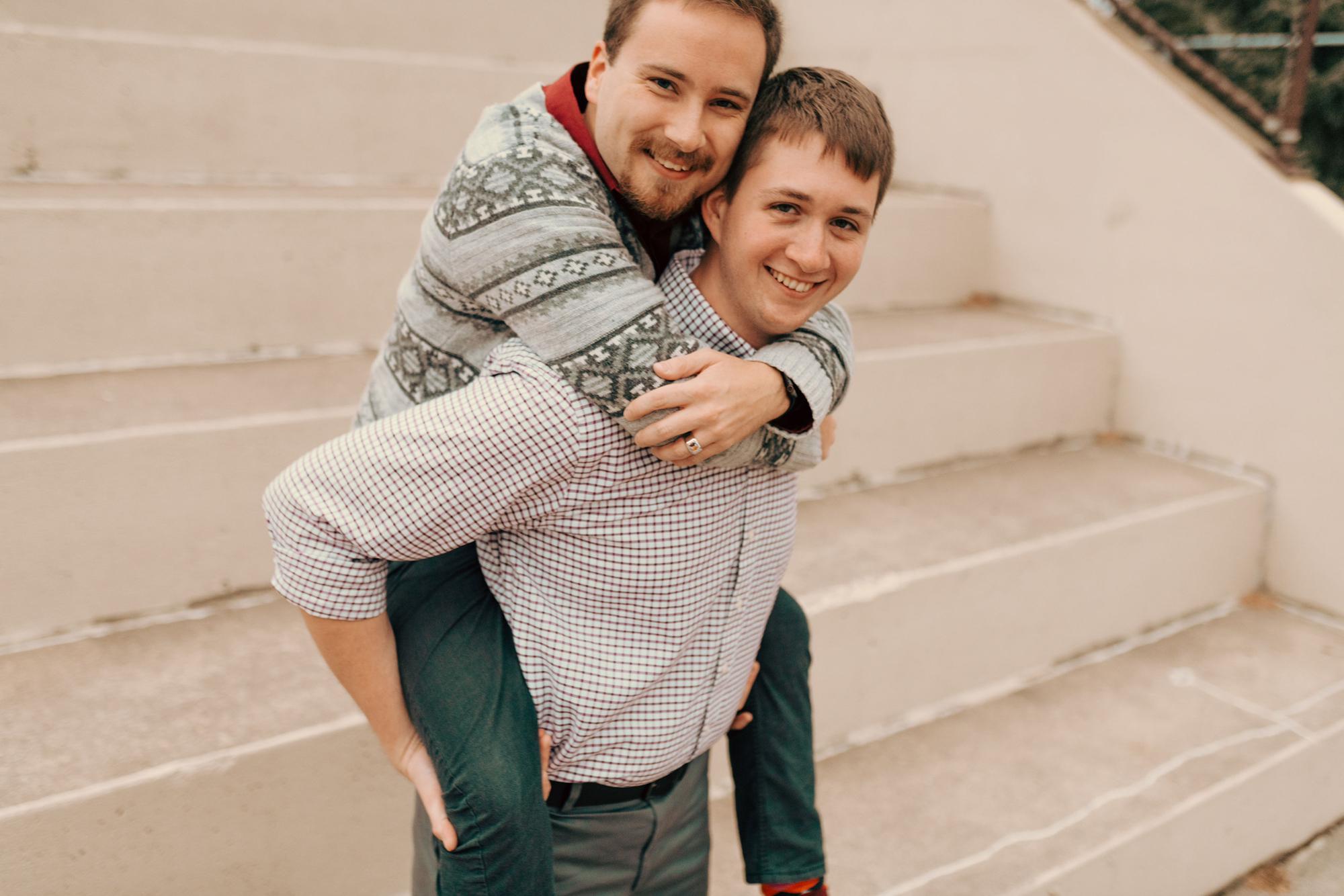 One of the pictures from our engagement photo shoot!