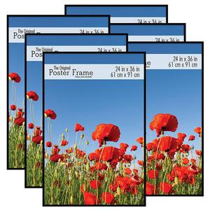 MCS INDUSTRIES - MCS 24x36 Inch Original Poster Frame 6-Pack, Black (65669)