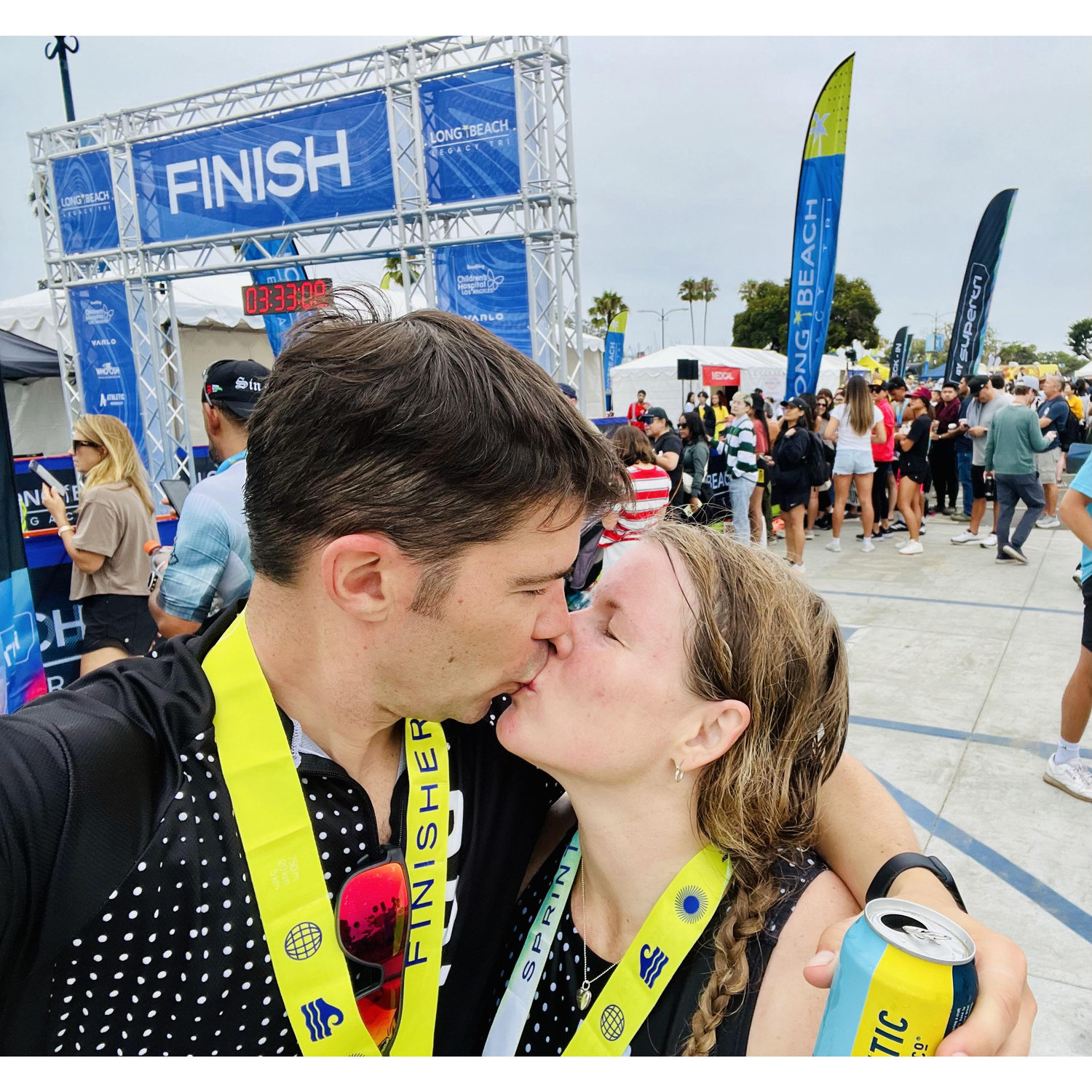 We completed the triathlon!
